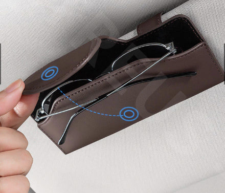 Porta Óculos para Carros com Clipe de Metal – Allurea Oficial