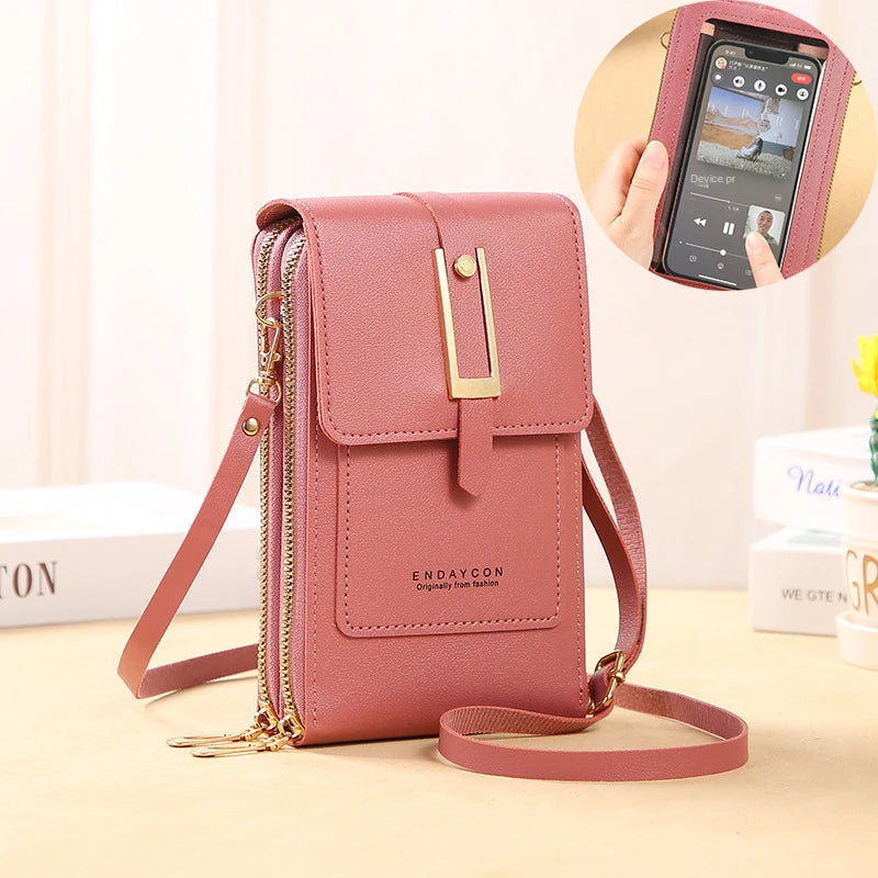 Bolsa Feminina Compacta Touch Liz – Estilo, Inovação e Funcionalidade em Cada Detalhe