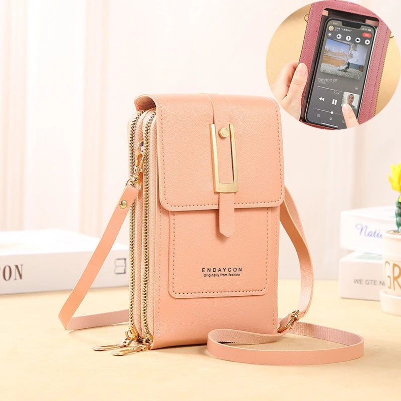 Bolsa Feminina Compacta Touch Liz – Estilo, Inovação e Funcionalidade em Cada Detalhe