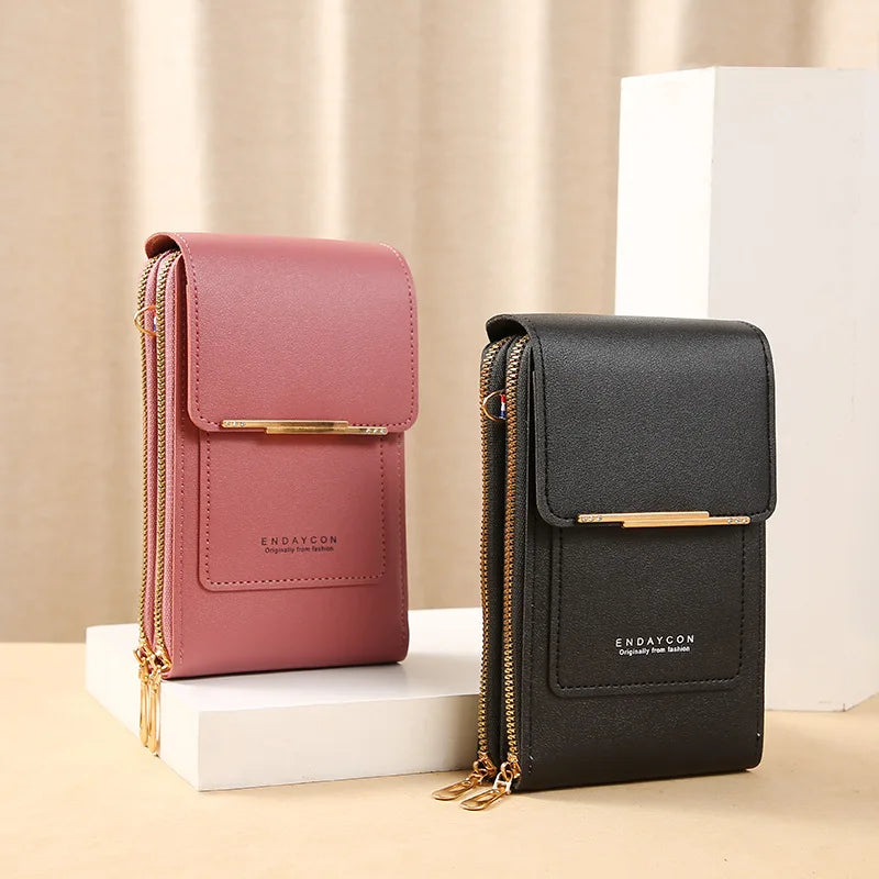 Bolsa Feminina Compacta Touch Liz – Estilo, Inovação e Funcionalidade em Cada Detalhe