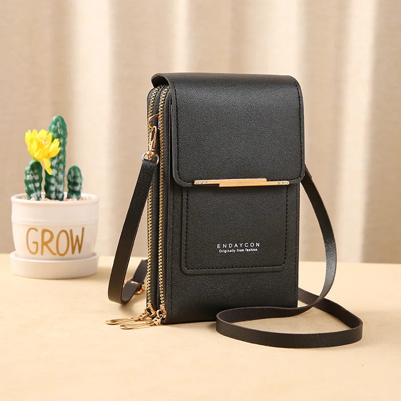 Bolsa Feminina Compacta Touch Liz – Estilo, Inovação e Funcionalidade em Cada Detalhe