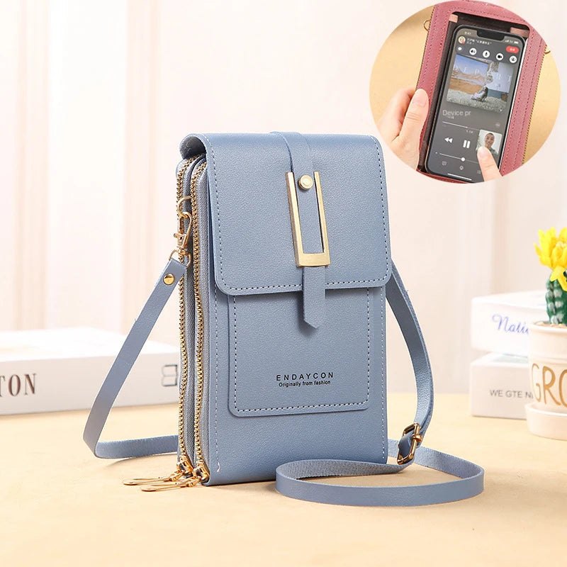 Bolsa Feminina Compacta Touch Liz – Estilo, Inovação e Funcionalidade em Cada Detalhe
