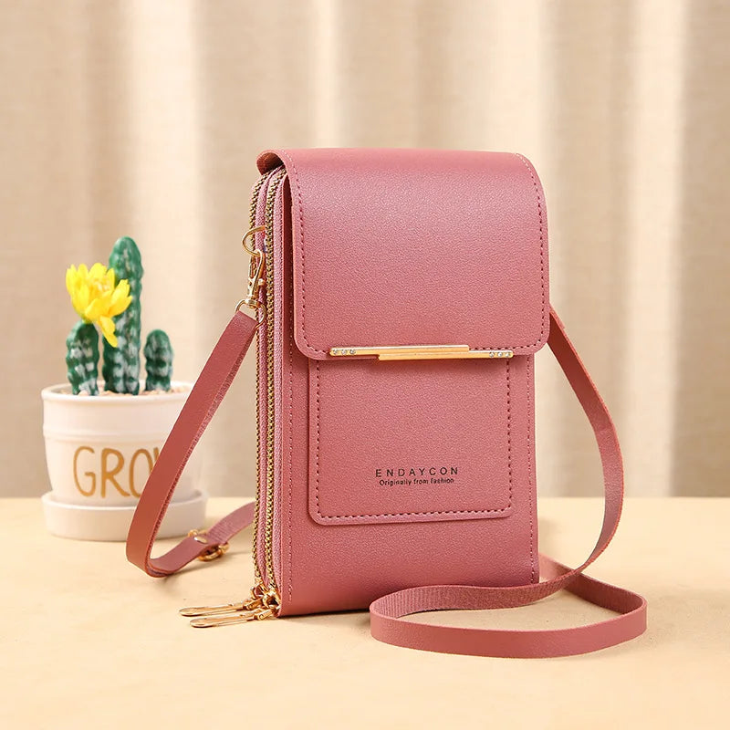 Bolsa Feminina Compacta Touch Liz – Estilo, Inovação e Funcionalidade em Cada Detalhe