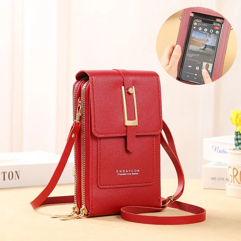 Bolsa Feminina Compacta Touch Liz – Estilo, Inovação e Funcionalidade em Cada Detalhe