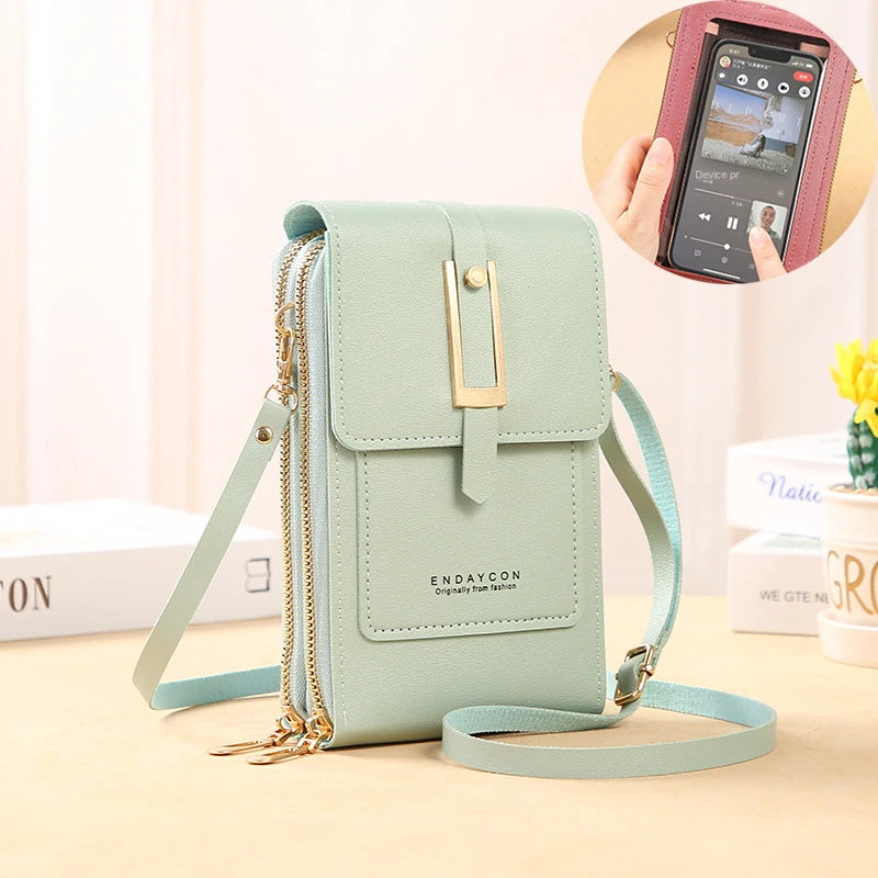 Bolsa Feminina Compacta Touch Liz – Estilo, Inovação e Funcionalidade em Cada Detalhe