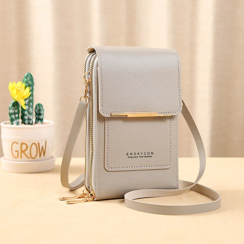 Bolsa Feminina Compacta Touch Liz – Estilo, Inovação e Funcionalidade em Cada Detalhe