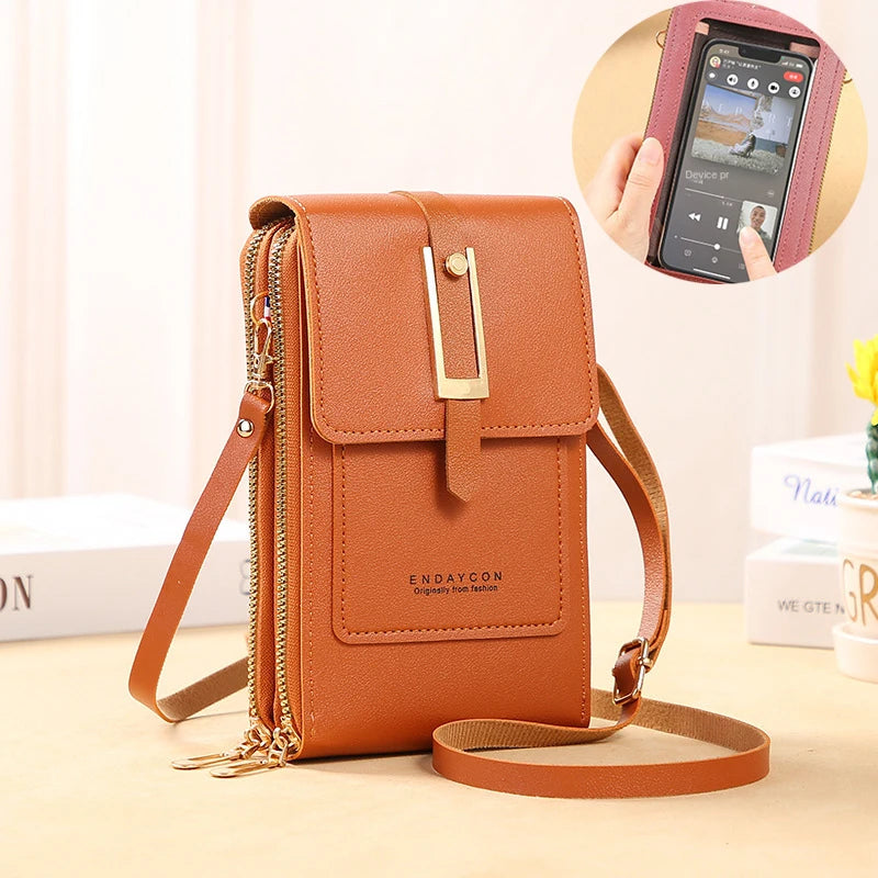 Bolsa Feminina Compacta Touch Liz – Estilo, Inovação e Funcionalidade em Cada Detalhe