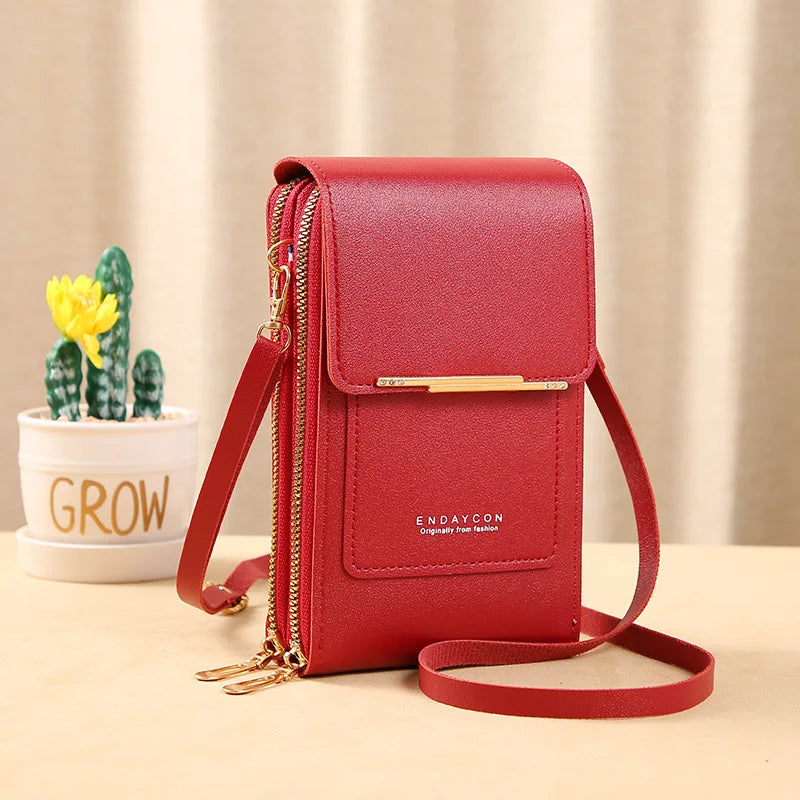 Bolsa Feminina Compacta Touch Liz – Estilo, Inovação e Funcionalidade em Cada Detalhe