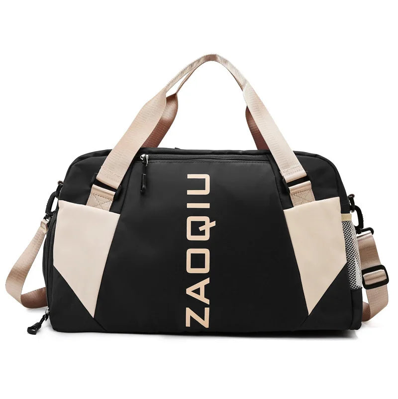 Bolsa de Academia Feminina Allurea – Compartimento para Roupas Molhadas e Sapatos