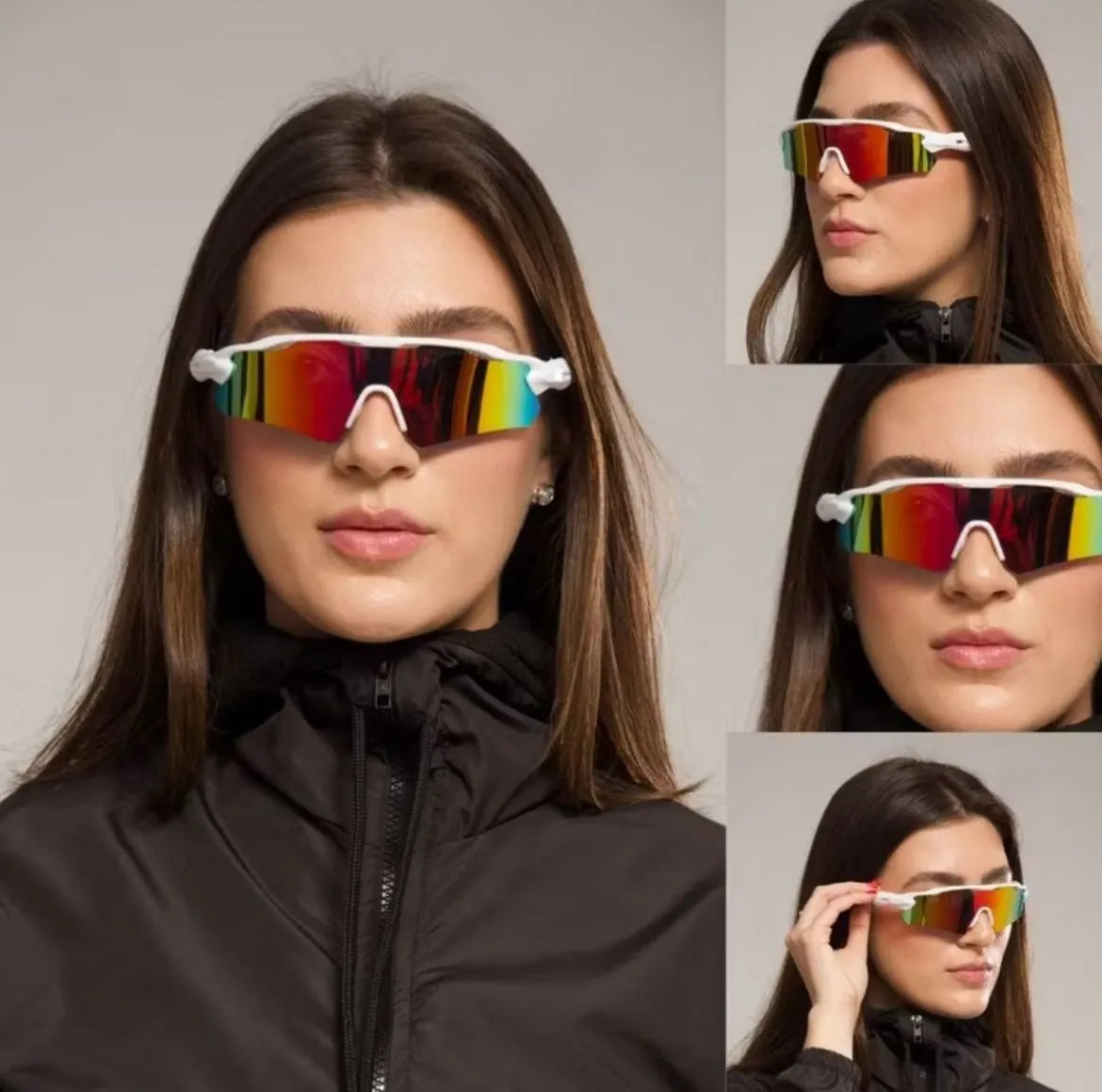 Óculos de Sol Esportivo Proteção UV e Estilo