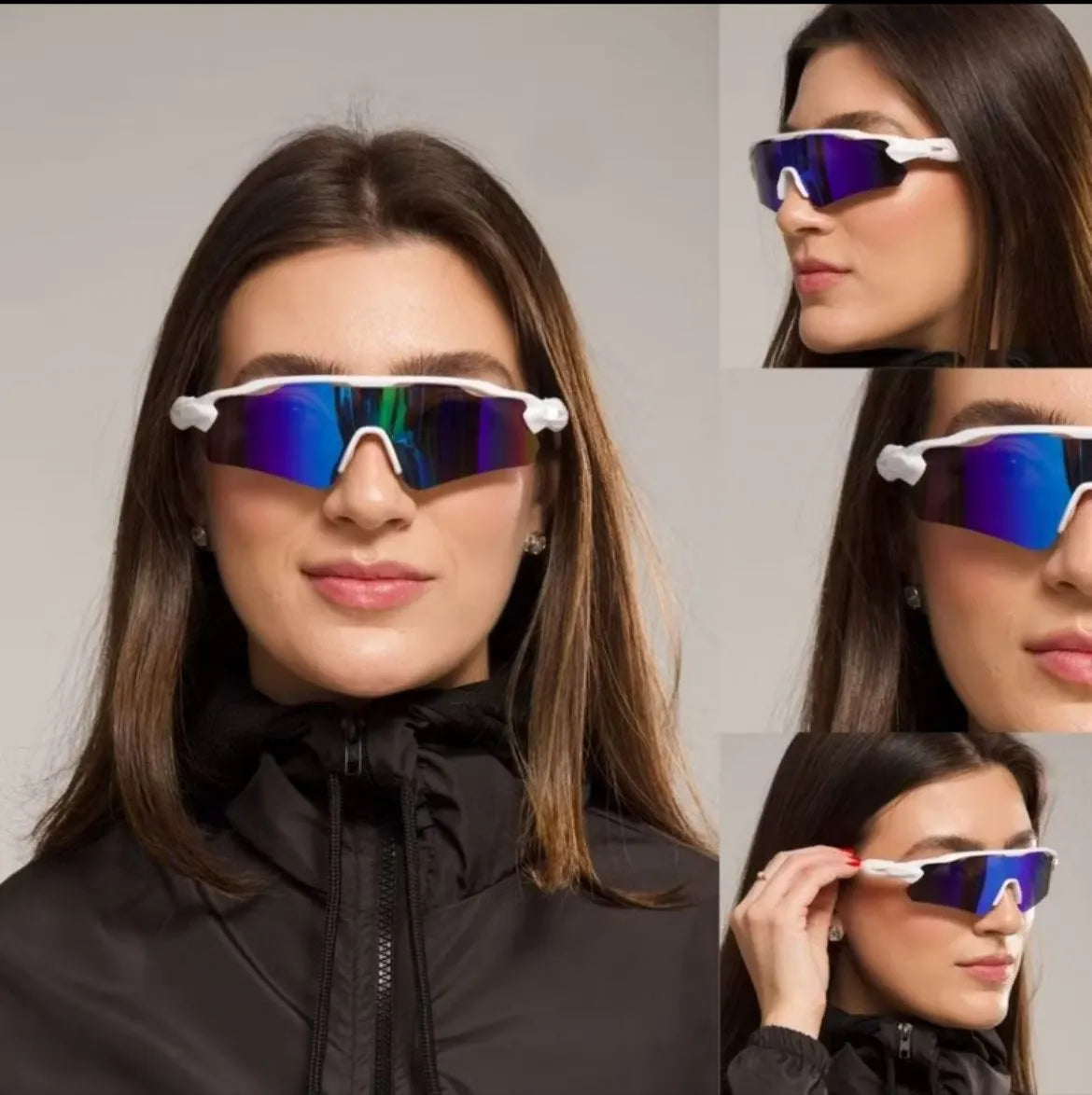 Óculos de Sol Esportivo Proteção UV e Estilo