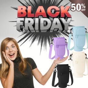 Black Friday Allurea chegou! Garanta sua Bolsa Porta Garrafa Impermeável ou o KIT completo com Copo Térmico 890ml com até 50% OFF!
