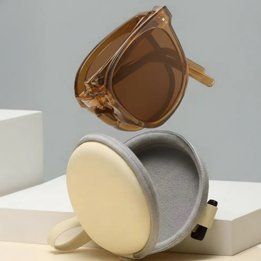 Óculos de Sol Dobrável Unisex – Portátil, Leve e  Estiloso