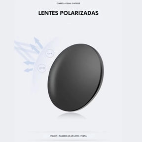 Óculos de Sol Dobrável Unisex – Portátil, Leve e  Estiloso