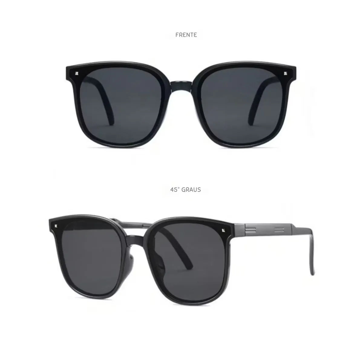 Óculos de Sol Dobrável Unisex – Portátil, Leve e  Estiloso