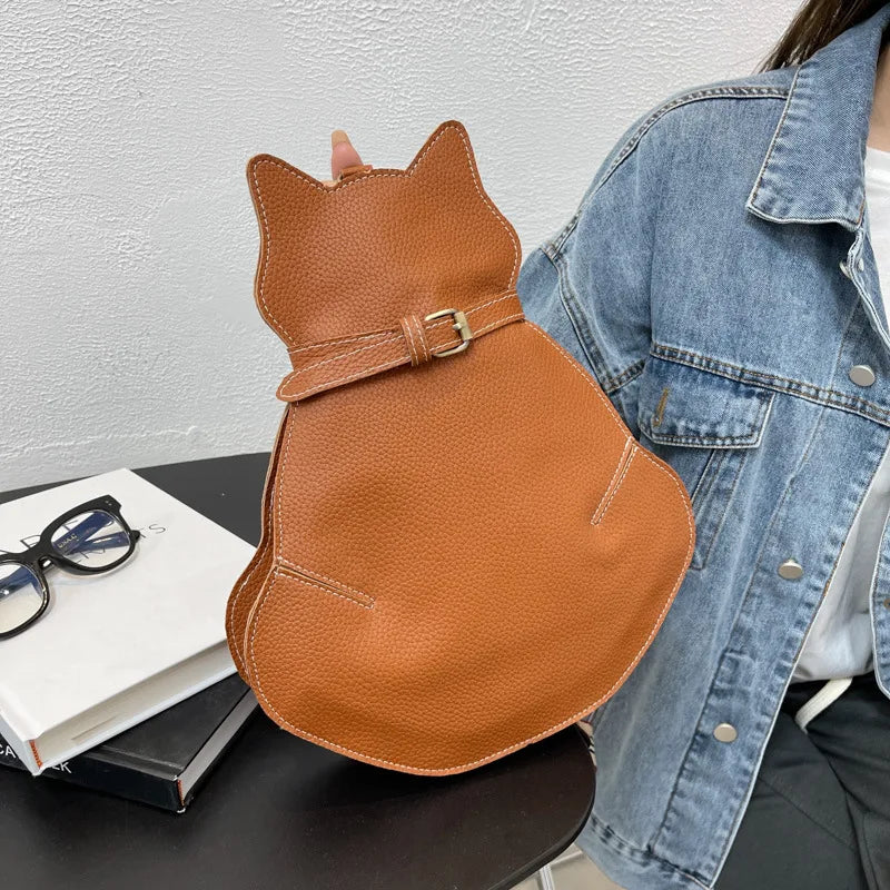 Bolsa Feminina Estilo Gato Descontraído