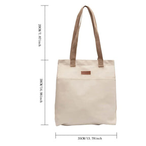 Bolsa de lona para costura feminina, de grande capacidade, bolsa senso avançado, conveniente, prática, feminina, sacola, 1pc