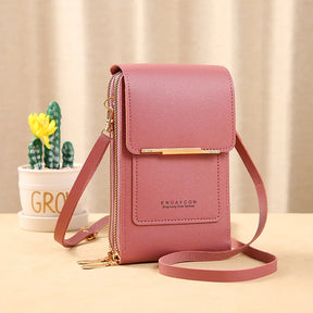 Bolsa Feminina Compacta Touch Liz – Estilo, Inovação e Funcionalidade em Cada Detalhe