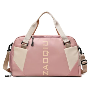 Bolsa de Academia Feminina Allurea – Compartimento para Roupas Molhadas e Sapatos