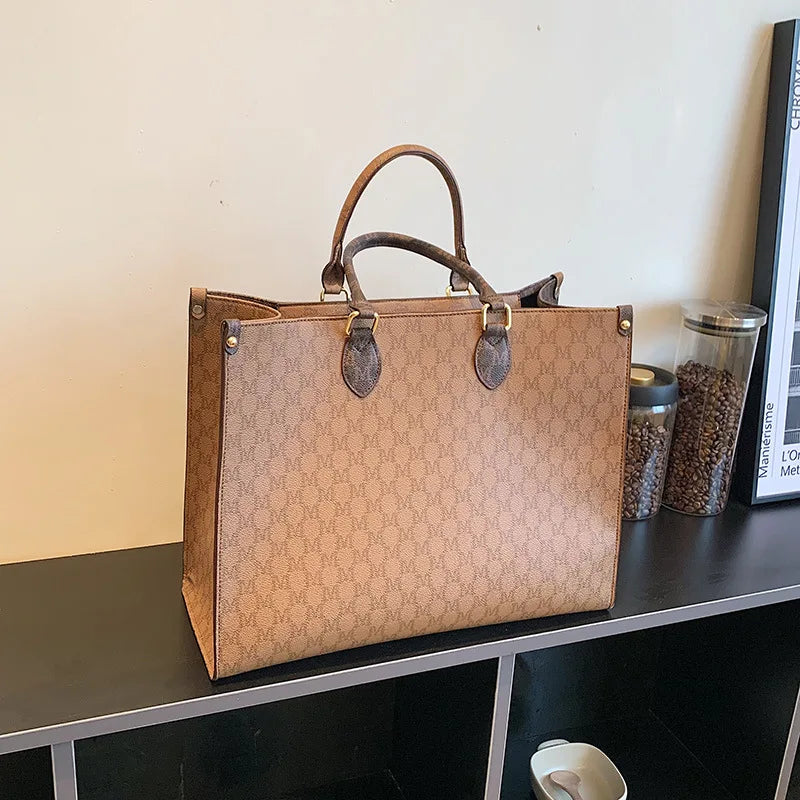 Bolsa Feminina Grande de Ombro Retrô