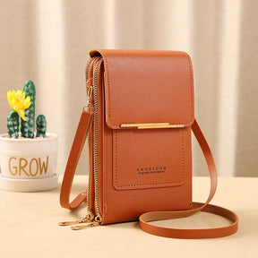 Bolsa Feminina Compacta Touch Liz – Estilo, Inovação e Funcionalidade em Cada Detalhe