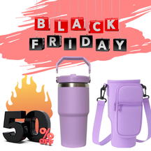 Black Friday Allurea chegou! Garanta sua Bolsa Porta Garrafa Impermeável ou o KIT completo com Copo Térmico 890ml com até 50% OFF!