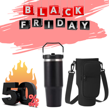 Black Friday Allurea chegou! Garanta sua Bolsa Porta Garrafa Impermeável ou o KIT completo com Copo Térmico 890ml com até 50% OFF!